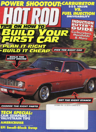 HOT ROD 1994 OCT - A.J.'s ROD, KAISER, CAM TEST, 409
